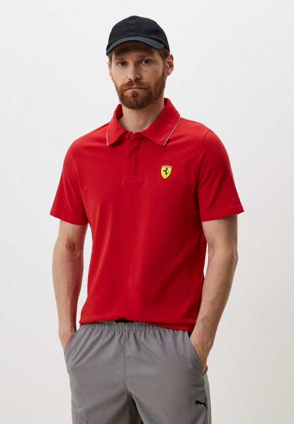 

Поло PUMA, Красный, Ferrari Race Polo