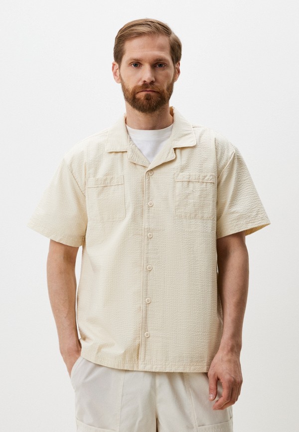 

Рубашка PUMA, Бежевый, MMQ Seersucker Shirt