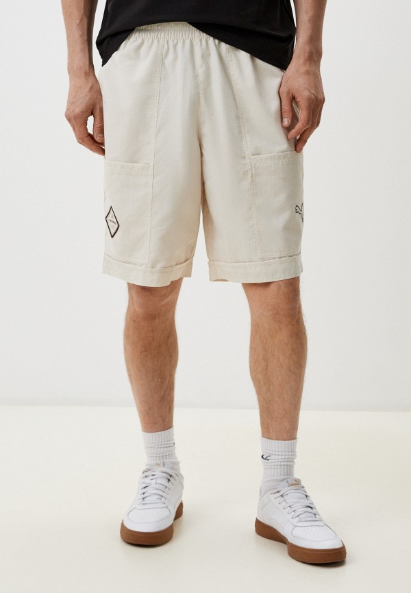 

Шорты спортивные PUMA, Бежевый, PL Summer Crew Shorts