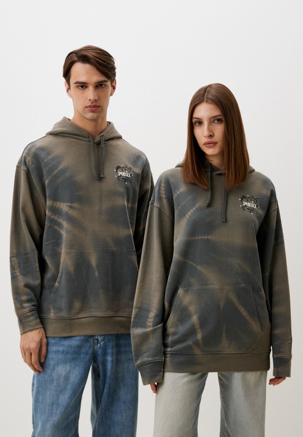 

Худи PUMA, Разноцветный, DOWNTOWN RE:PLACE Hoodie TR