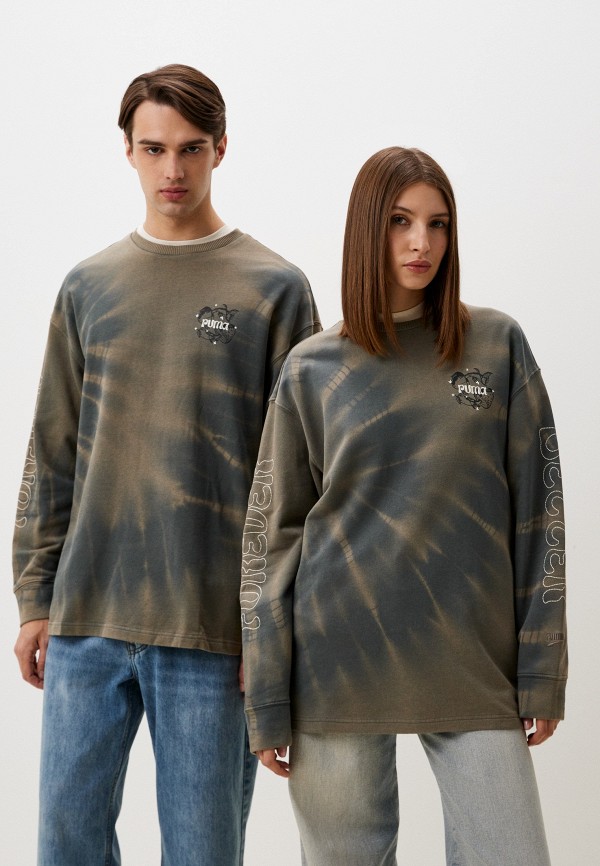 

Свитшот PUMA, Хаки, DOWNTOWN RE:PLACE Crew TR