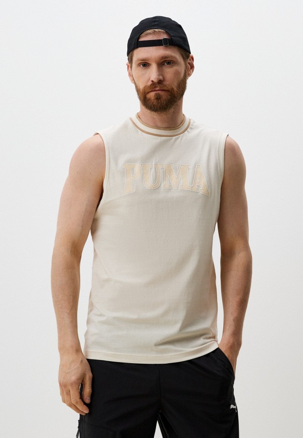 

Майка PUMA, Бежевый, SQUAD Sleeveless Tee