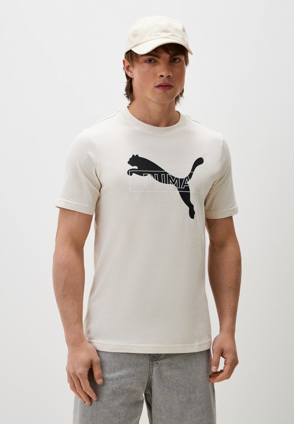 

Футболка PUMA, Бежевый, DESERT ROAD Graphic Tee