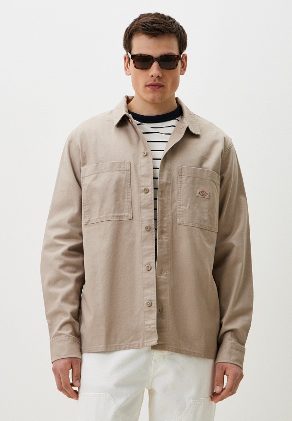 

Рубашка джинсовая Dickies, Бежевый, FLORALA