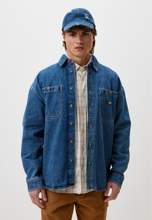 

Рубашка джинсовая Dickies, Синий, HOUSTON