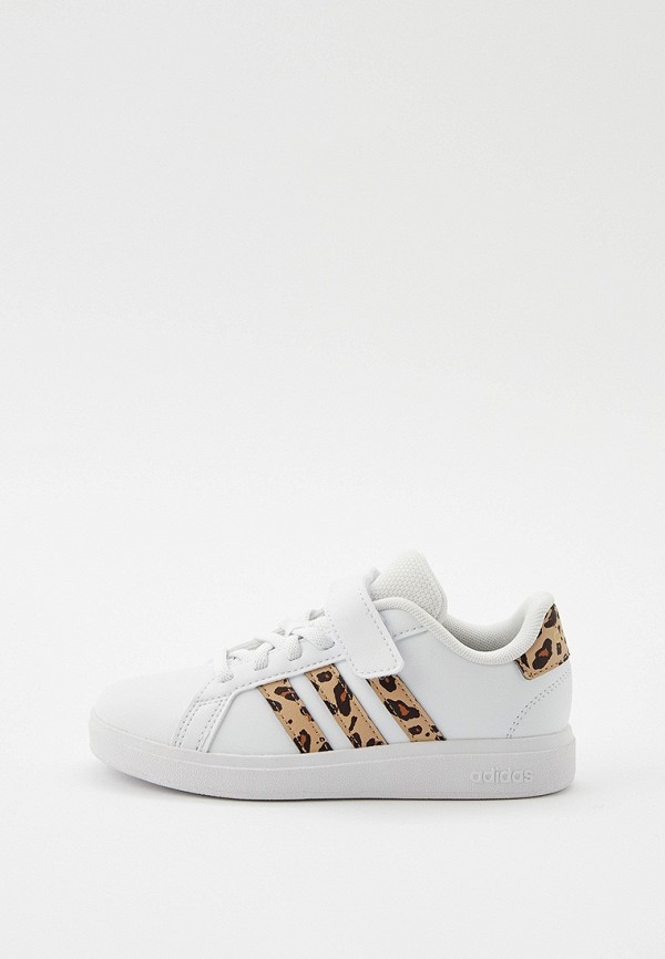 

Кеды adidas, Белый, GRAND COURT 2.0 EL C