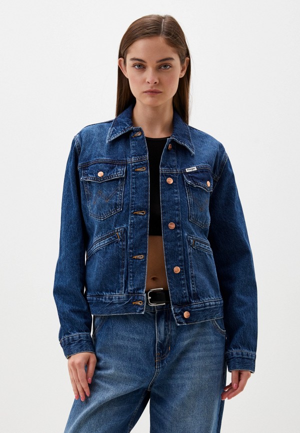 

Куртка джинсовая Wrangler, Синий, REGULAR