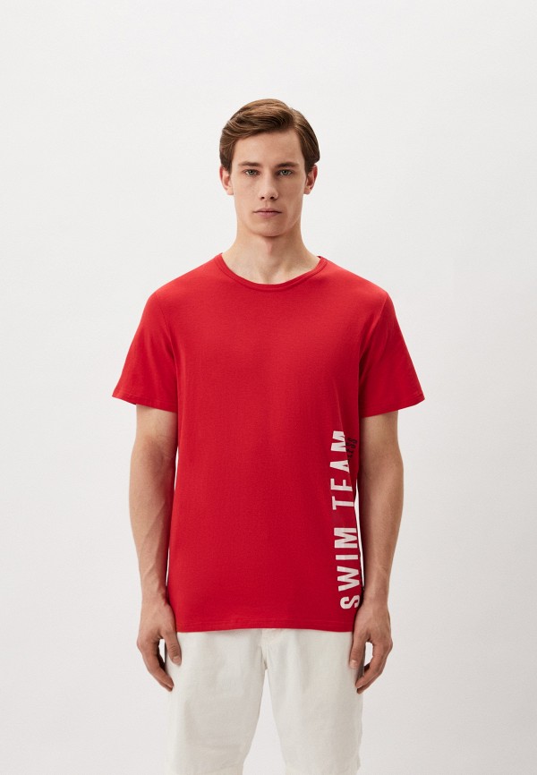 

Футболка Bikkembergs, Красный