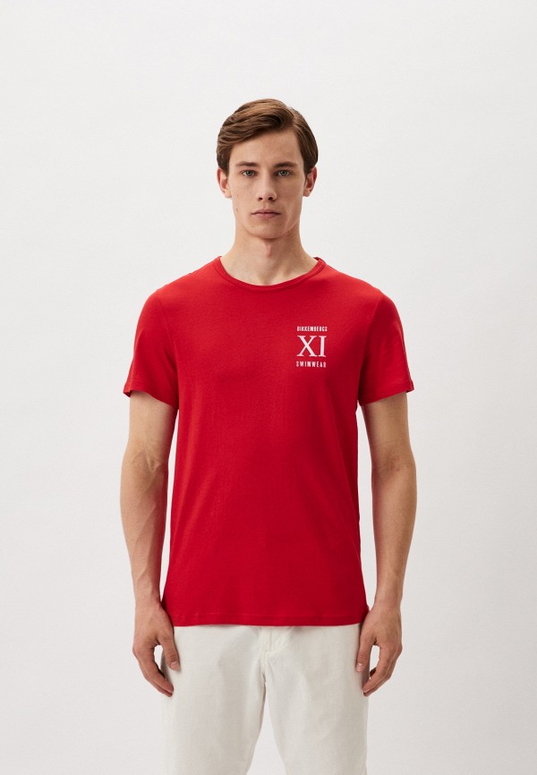 

Футболка Bikkembergs, Красный