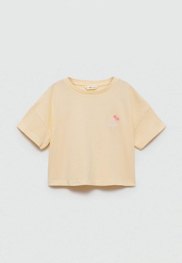 

Футболка Mango Kids, Желтый, SKATE