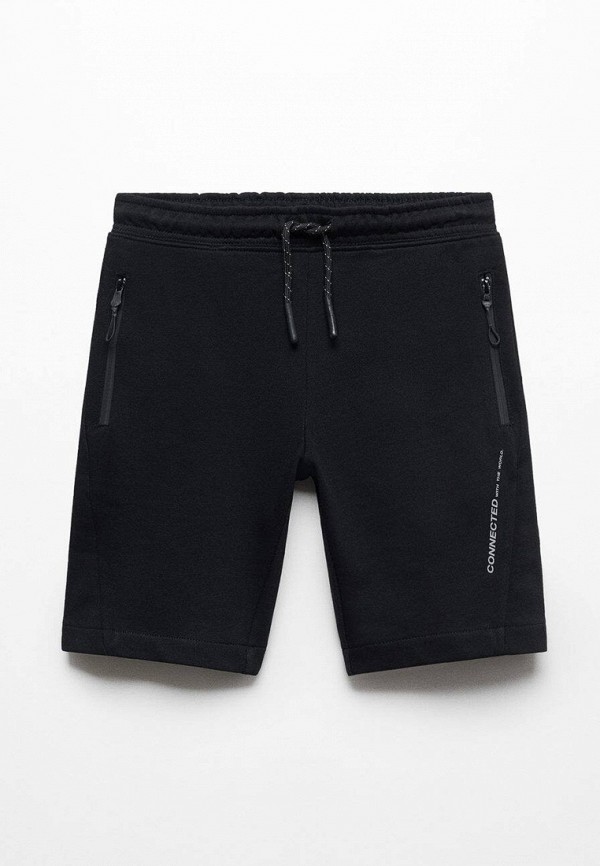

Шорты спортивные Mango Kids, Черный, RUBZIP
