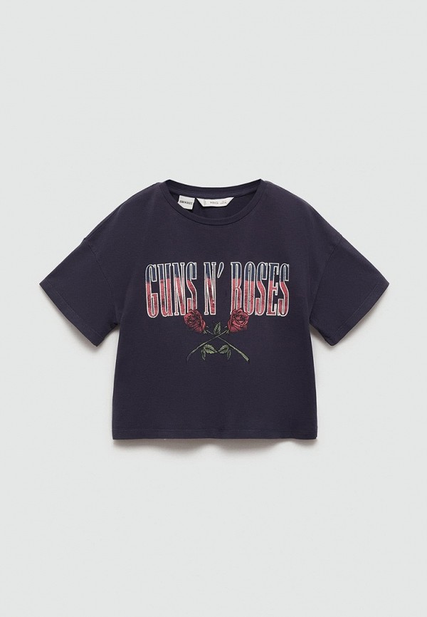 

Футболка Mango Kids, Синий, GUNS