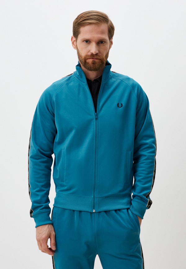 

Олимпийка Fred Perry, Голубой, CONTRAST TAPE TRACK