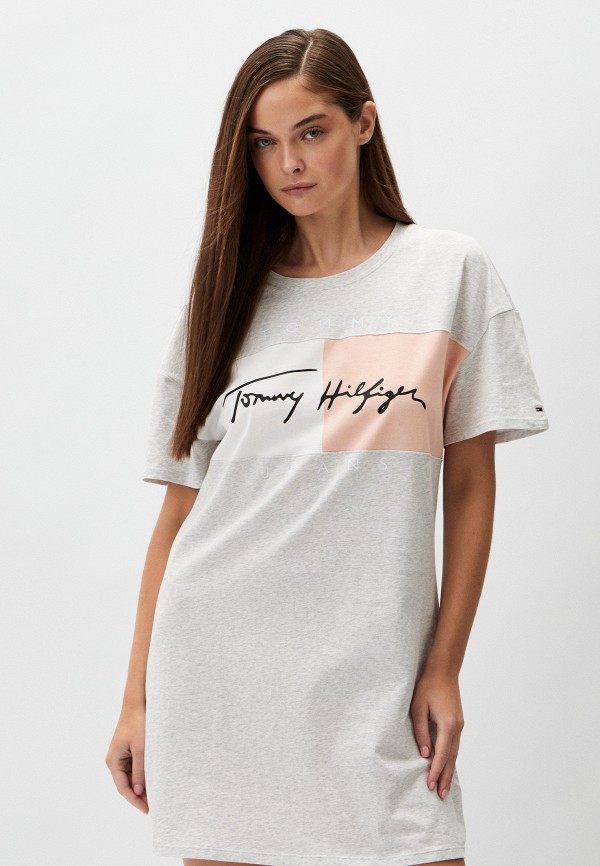 

Платье домашнее Tommy Jeans, Серый
