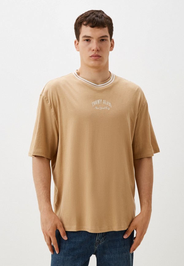 

Футболка Tommy Jeans, Бежевый