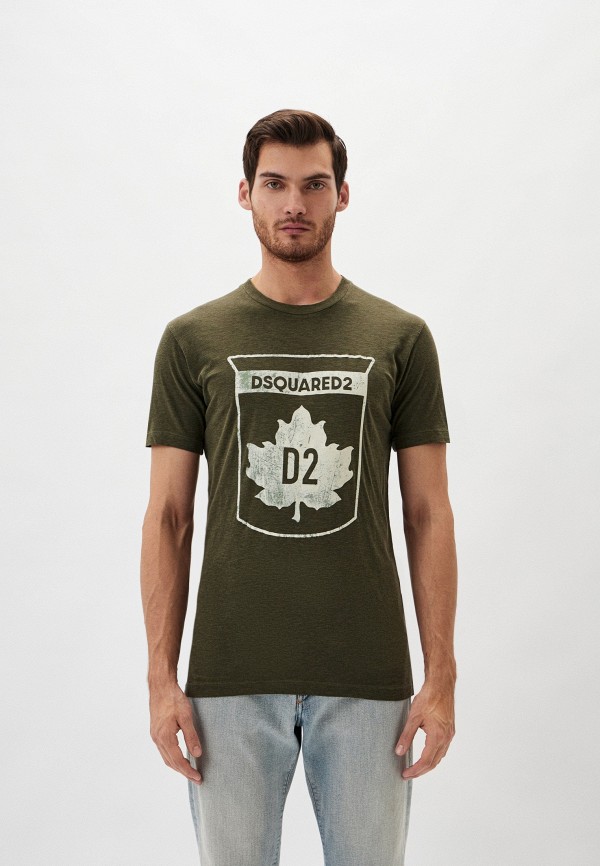 

Футболка Dsquared2, Хаки