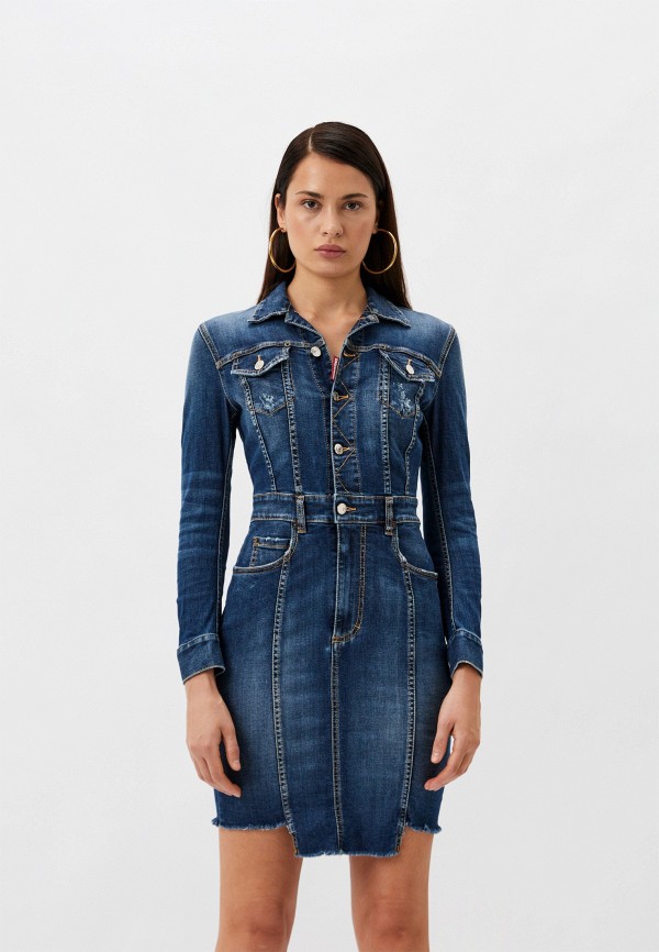 

Платье джинсовое Dsquared2, Синий