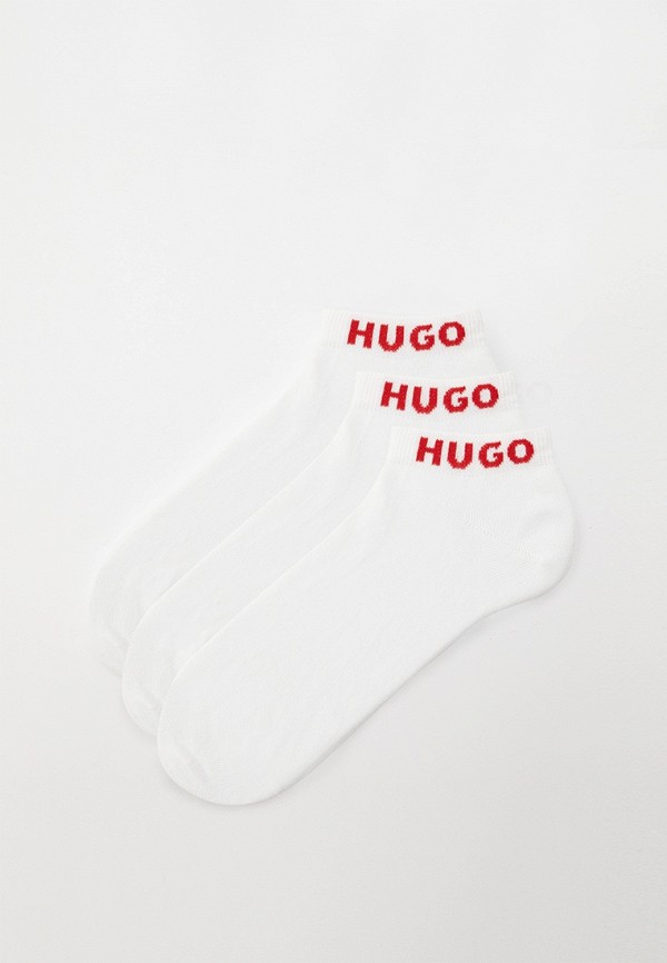 

Носки 3 пары Hugo, Белый, 3P AS UNI CC W
