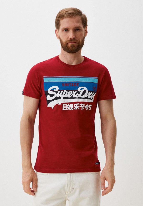 

Футболка Superdry, Красный