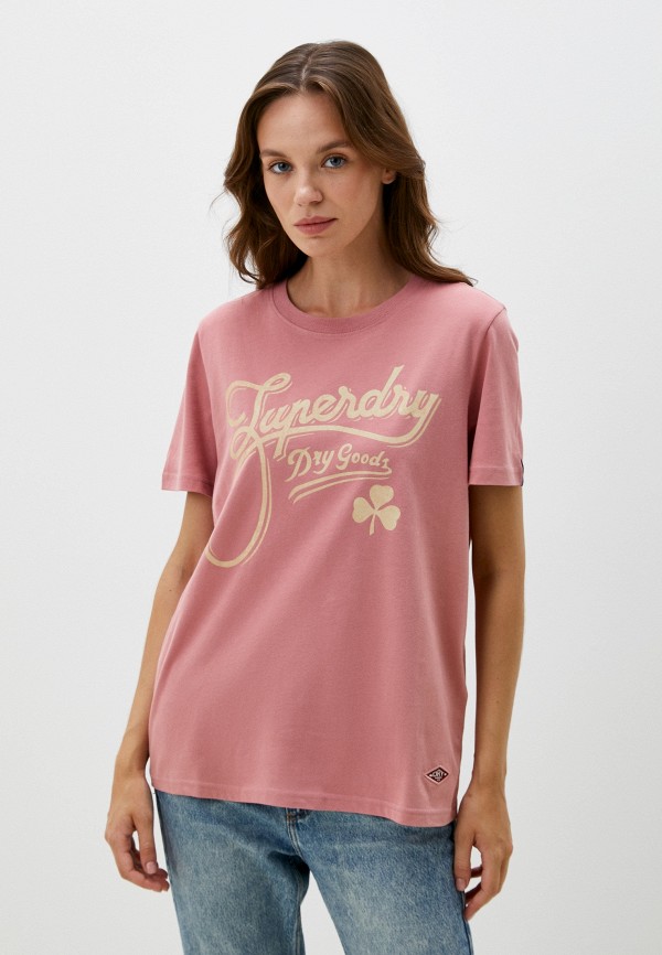 

Футболка Superdry, Розовый