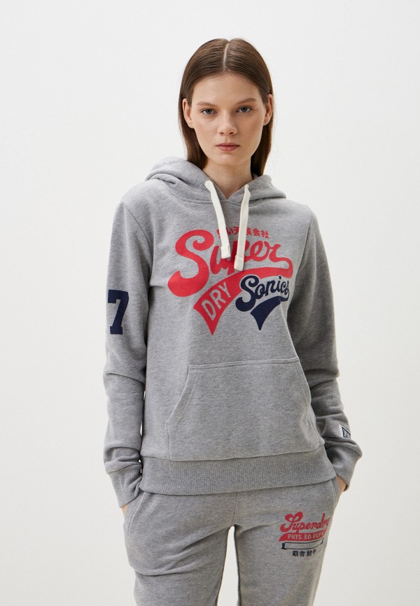 

Худи Superdry, Серый
