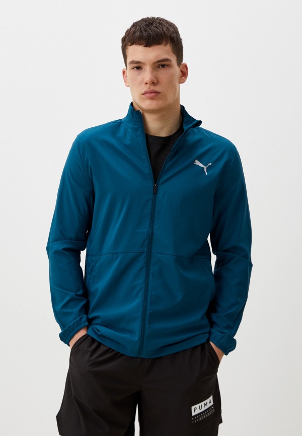 

Ветровка PUMA, Бирюзовый, RUN FAVORITE WOVEN JACKET M