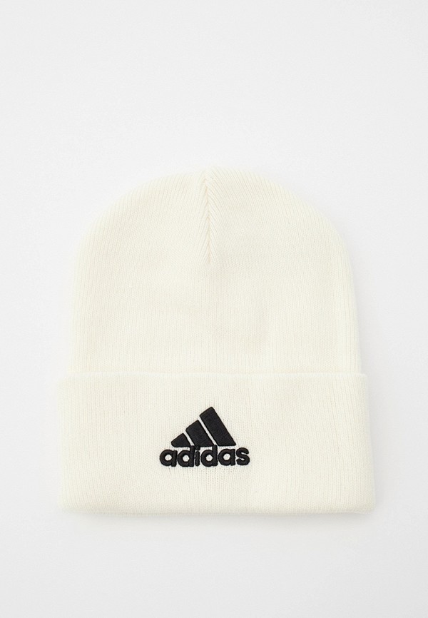 

Шапка adidas, Бежевый, LOGO BEANIE CUF