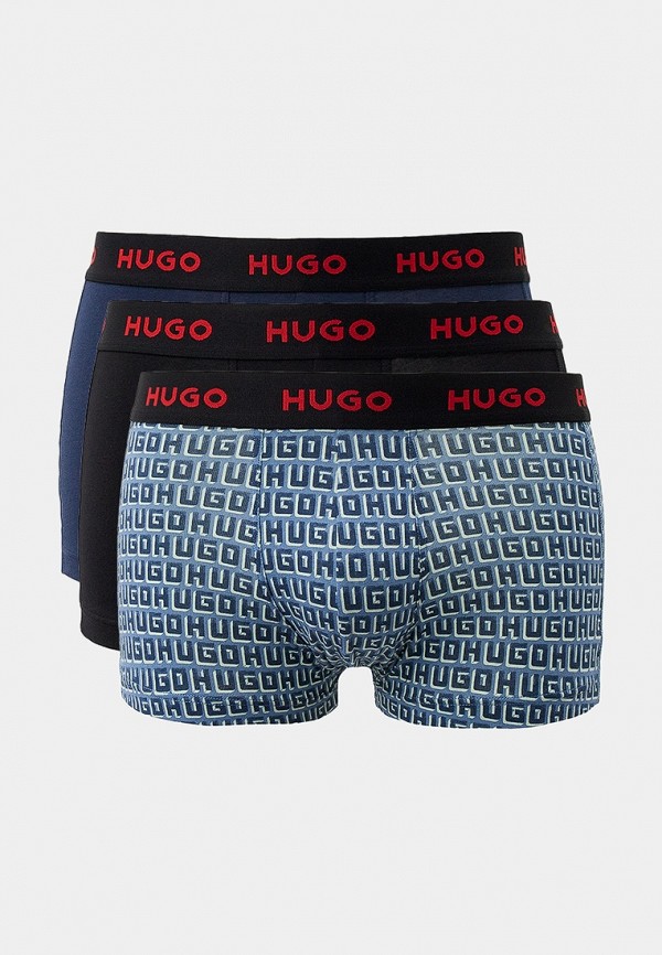 

Трусы 3 шт. Hugo, Разноцветный, TRUNK TRIPLET DESIGN