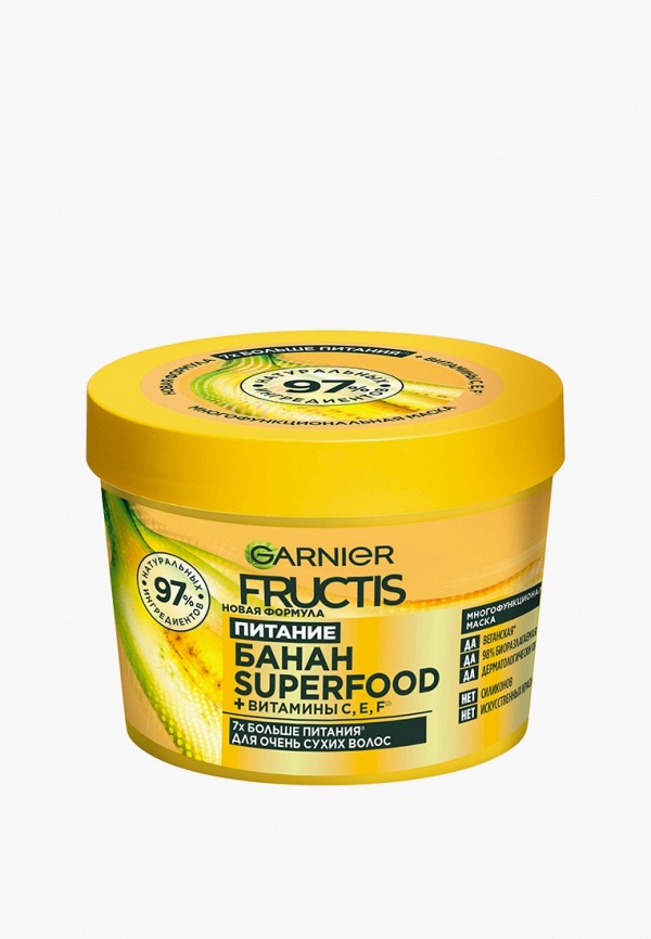

Маска для волос Garnier, Прозрачный, питательная