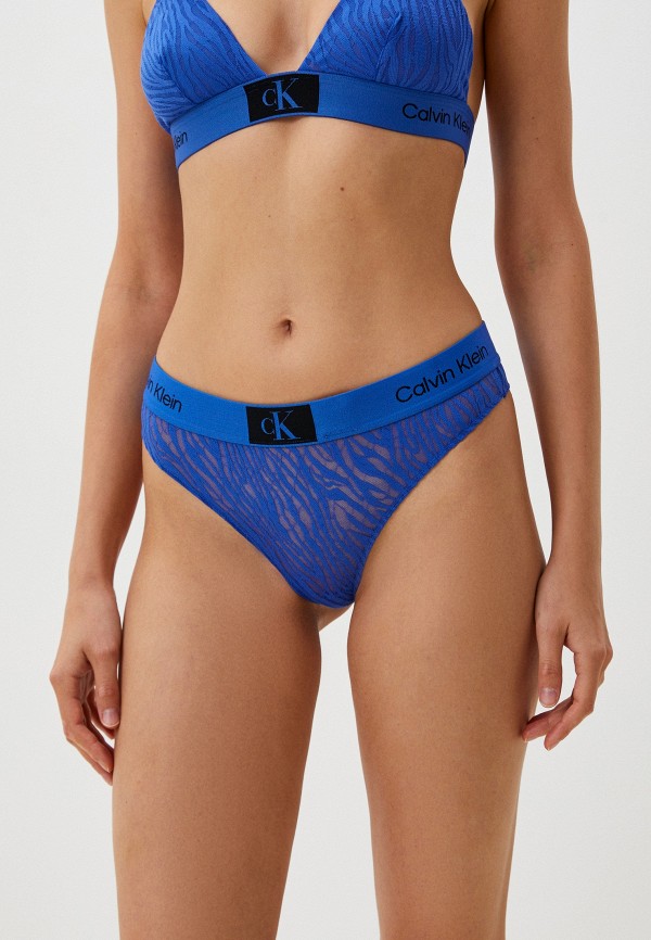 

Трусы Calvin Klein Underwear, Синий, MODERN THONG
