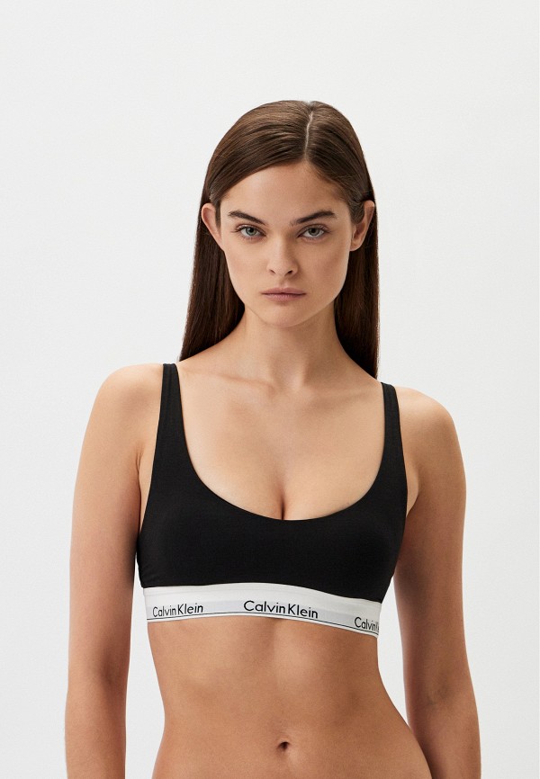 

Бюстгальтер Calvin Klein Underwear, Черный, LIGHTLY LINED BRALETTE