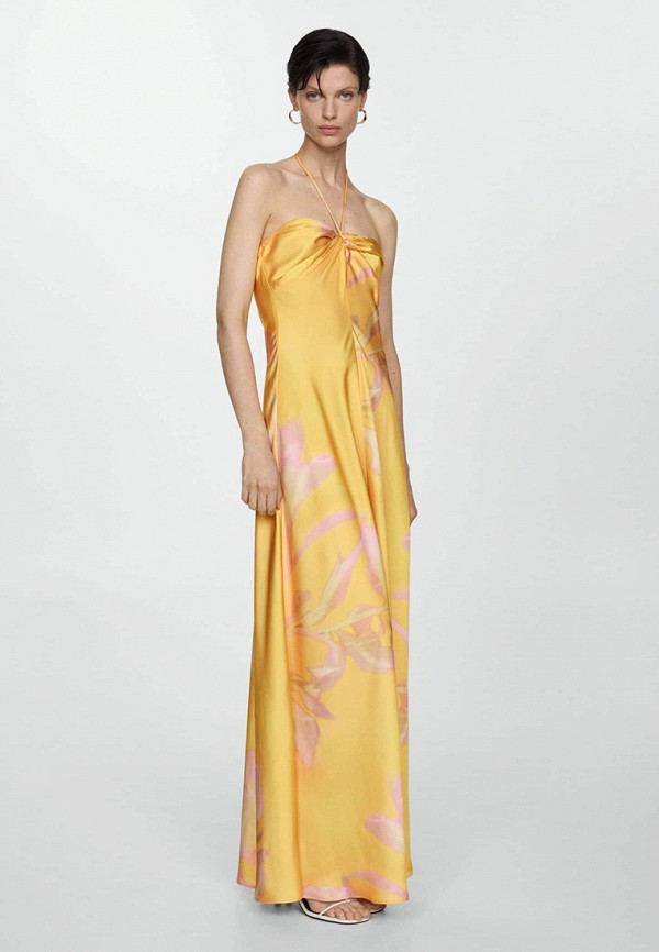 

Платье Mango, Желтый, ESTELA