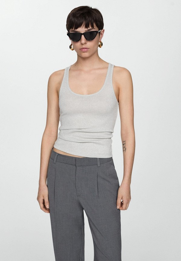 

Топ Mango, Серебряный, EDISTA