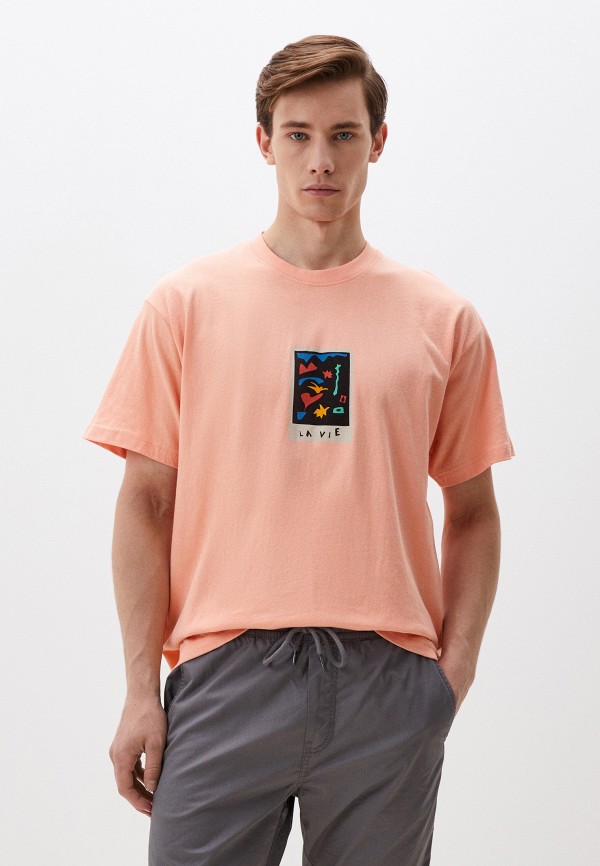 

Футболка Volcom, Бежевый, FA ARTHUR LONGO 3 LSE SST