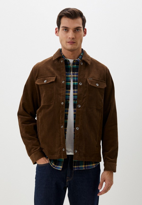 

Рубашка Volcom, Коричневый, LIKEATON JACKET