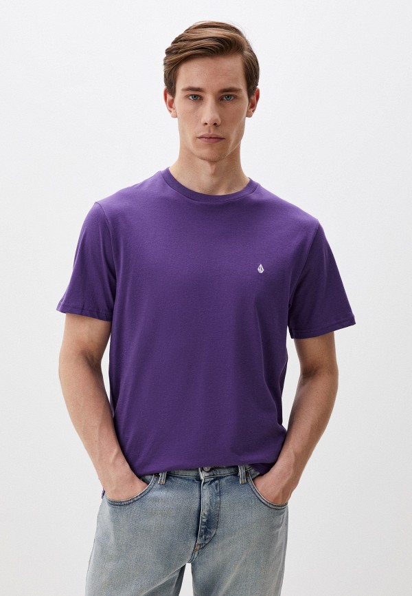 

Футболка Volcom, Фиолетовый, STONE BLANKS BSC SST
