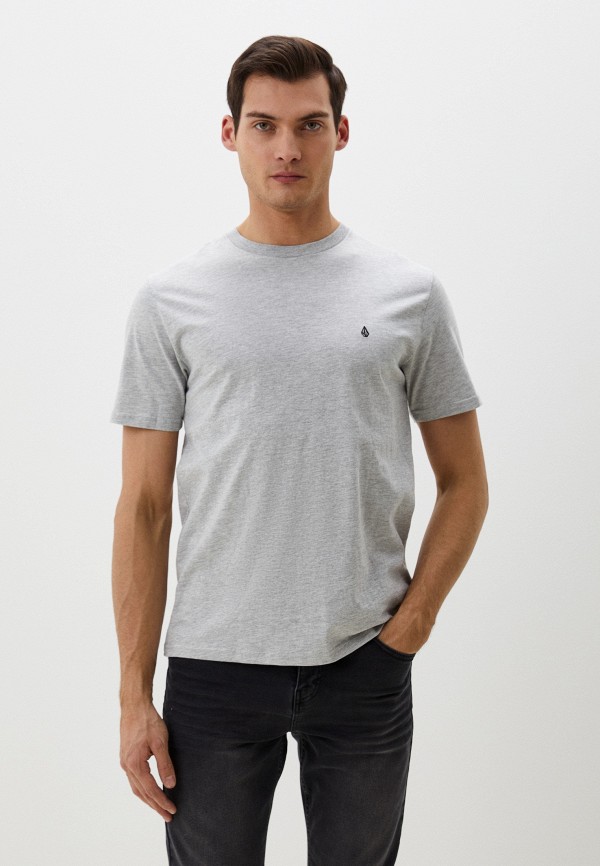 

Футболка Volcom, Серый, STONE BLANKS BSC SST