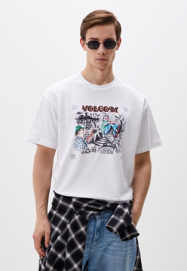 

Футболка Volcom, Белый, STREET KEUTCHI