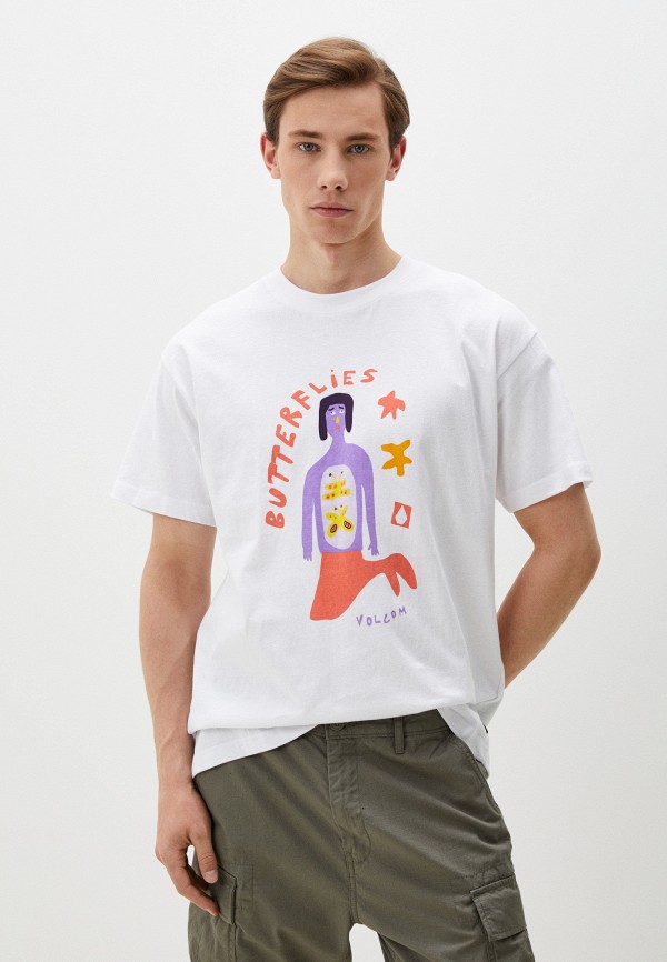

Футболка Volcom, Белый, FA ARTHUR LONGO 2 LSE SST