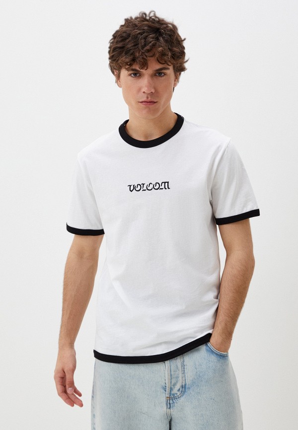 

Футболка Volcom, Белый, FULLRING RINGER SST