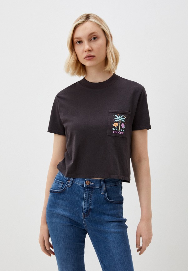 

Футболка Volcom, Черный, POCKET DIAL TEE