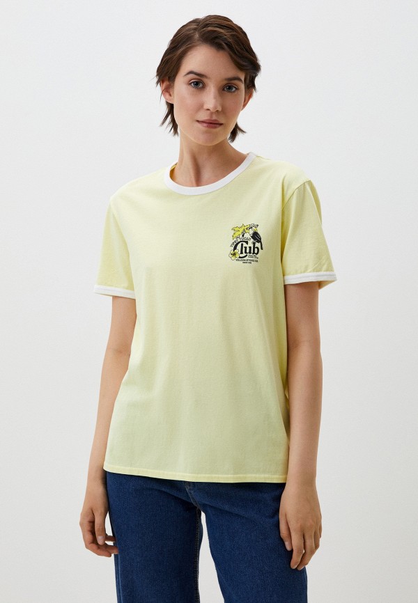 

Футболка Volcom, Желтый, TRULY RINGER TEE