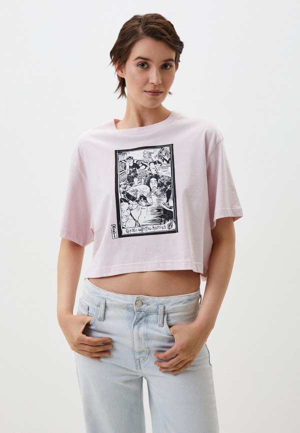 

Футболка Volcom, Розовый, DRUMSTONE TEE