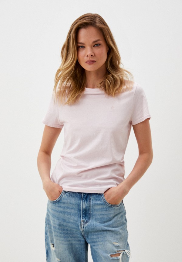 

Футболка Volcom, Розовый, STONE BLANKS TEE