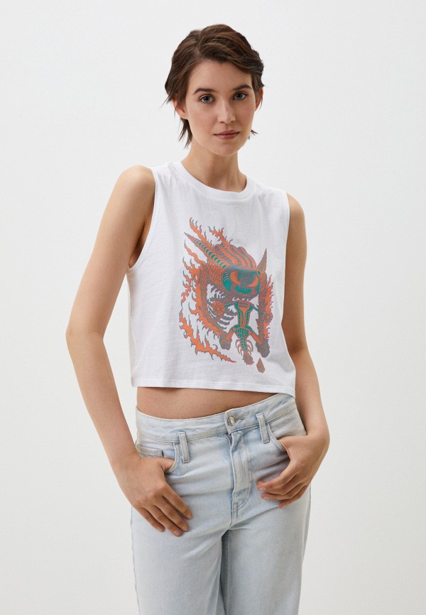 

Майка Volcom, Белый, FA TETSUNORI TANK