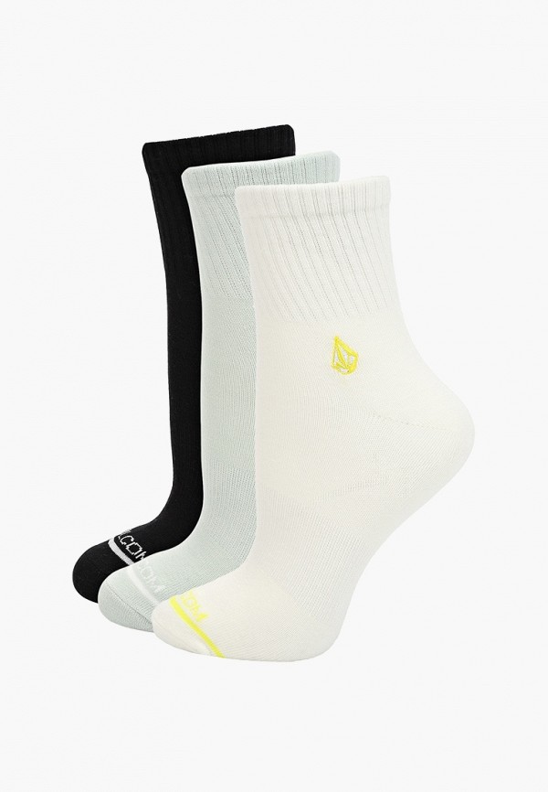 

Носки 3 пары Volcom, Разноцветный, THE NEW CREW 3PK
