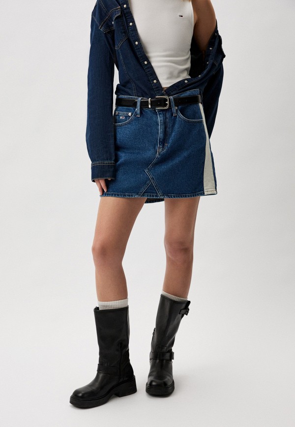 

Юбка джинсовая Tommy Jeans, Синий