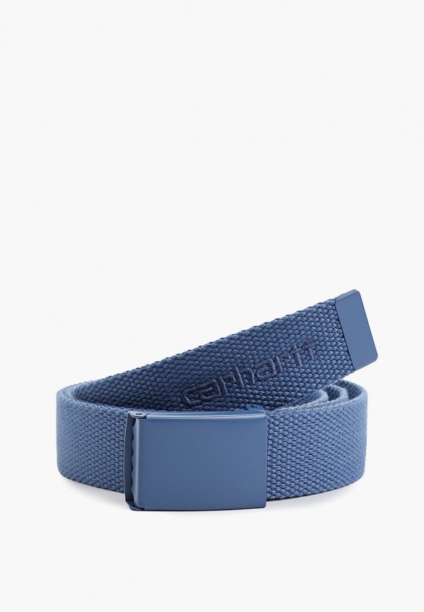 

Ремень Carhartt WIP, Синий, Script Belt Tonal