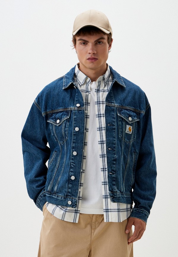 

Куртка джинсовая Carhartt WIP, Синий, Helston