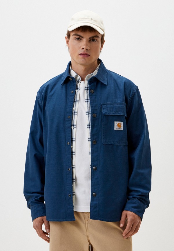 

Рубашка Carhartt WIP, Синий, Hayworth